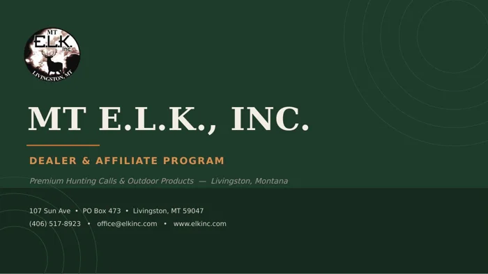 Original Dealer & Affiliate Program cover